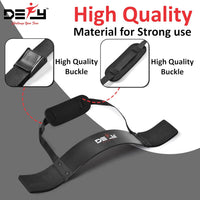 DEFY Arm Blaster for Biceps and Triceps Adjustable Curl Support with Durable 7Mm Aluminum Plate and Neck Pad for Strength Training Bodybuilding Isolator Curl Machine thumbnail 4