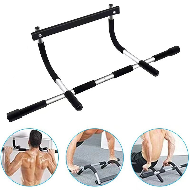 No-Drill Pull-Up Bar — Full Upper Body Workout, Zero Wall Damage