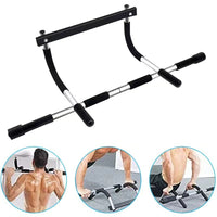 No-Drill Pull-Up Bar — Full Upper Body Workout, Zero Wall Damage thumbnail 2