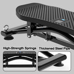 Sliding Ski Simulator With Resistance Bands - Indoor Skiing Fitness Equipment For Home Gym, With Resistance Bands & Non-Slip Base, Full-Body Cardio Training Machine For Core, Leg & Arm Workout 4