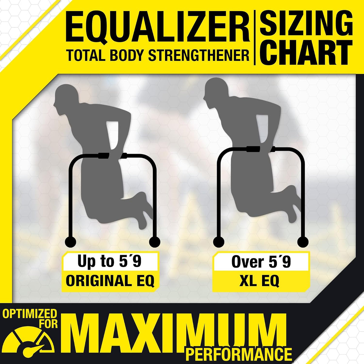 Lebert Equalizer Total Body Strengthener Dip Station Standard & XL