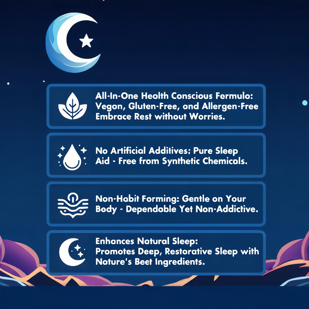 Sleep Gummies — Natural 5-HTP & Magnesium Support
