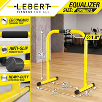 Lebert Equalizer Total Body Strengthener Dip Station Standard & XL thumbnail 3