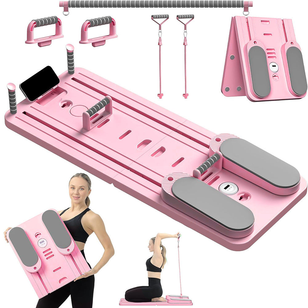 Foldable Pilates Board — 4-in-1 Core & Full Body Trainer