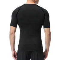 Bat Print Compression Shirts for Men Summer Short Sleeve Rash Guard Gym Workout Running Tshirt Athletic Quick Dry Tees Tops thumbnail 5