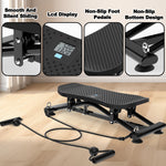 Sliding Ski Simulator With Resistance Bands - Indoor Skiing Fitness Equipment For Home Gym, With Resistance Bands & Non-Slip Base, Full-Body Cardio Training Machine For Core, Leg & Arm Workout 5