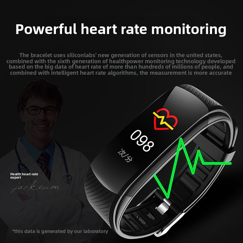 Color Screen Fitness Tracker Smart Bracelet